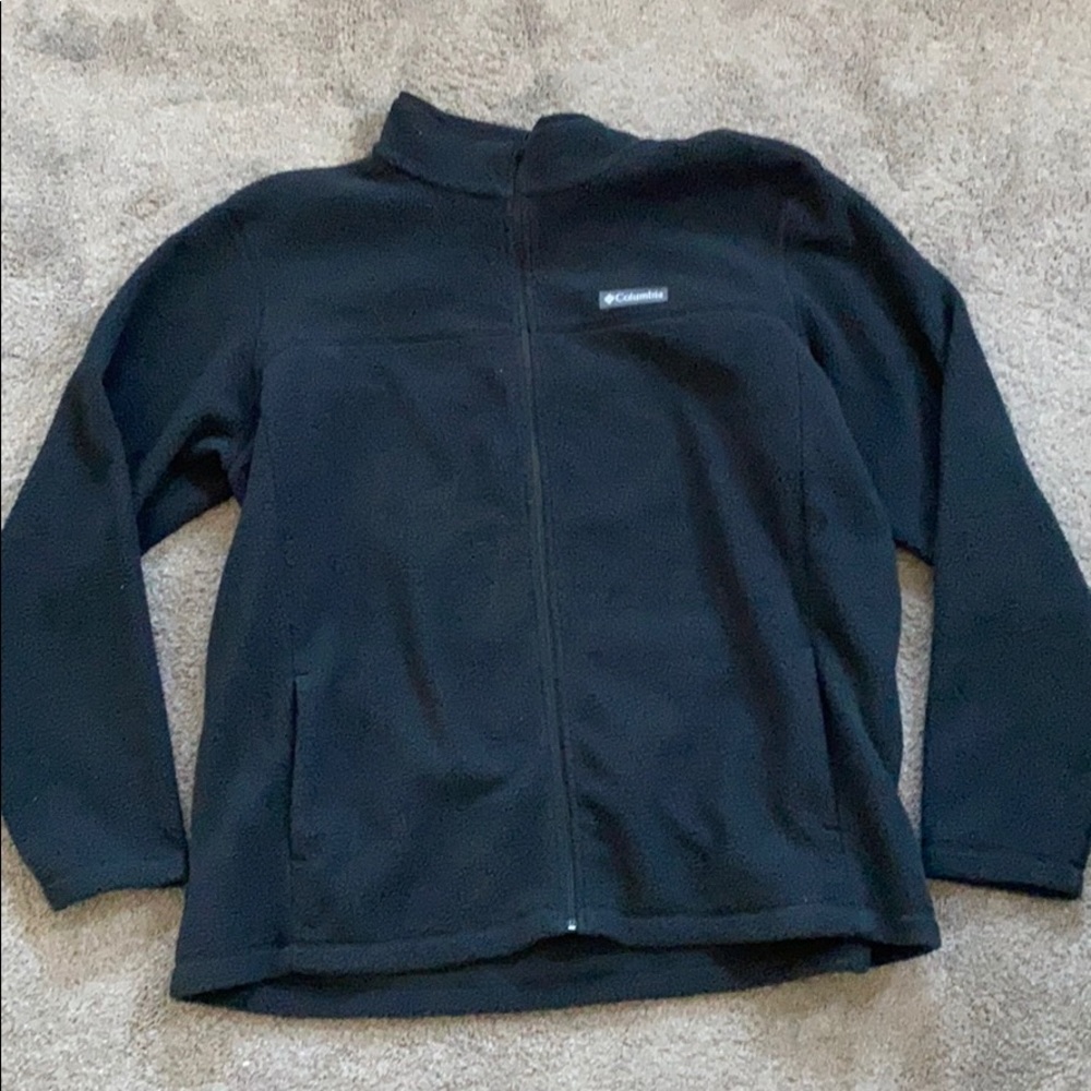 Men’s Columbia fleece zip up jacket